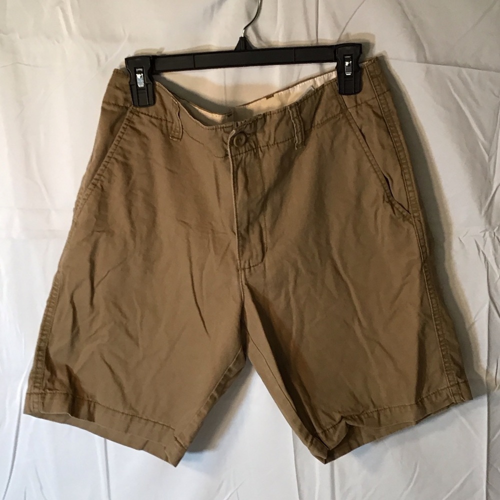 Old Navy Men's Khaki Flat Front Shorts